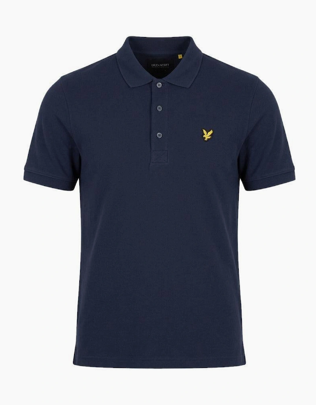 Lyle & Scott Plain Polo Shirt Dark Navy