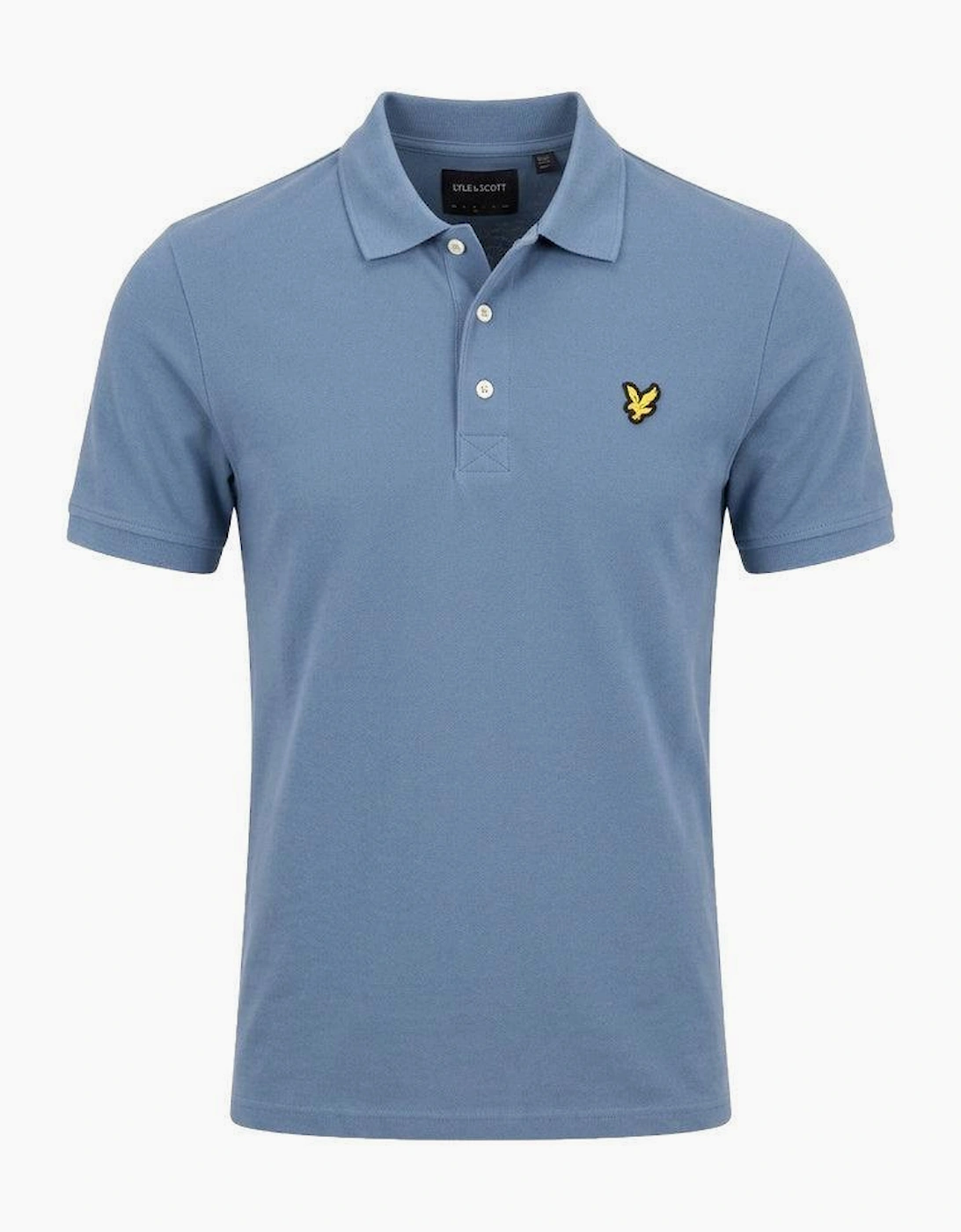 Lyle & Scott Plain Polo Shirt Power Blue