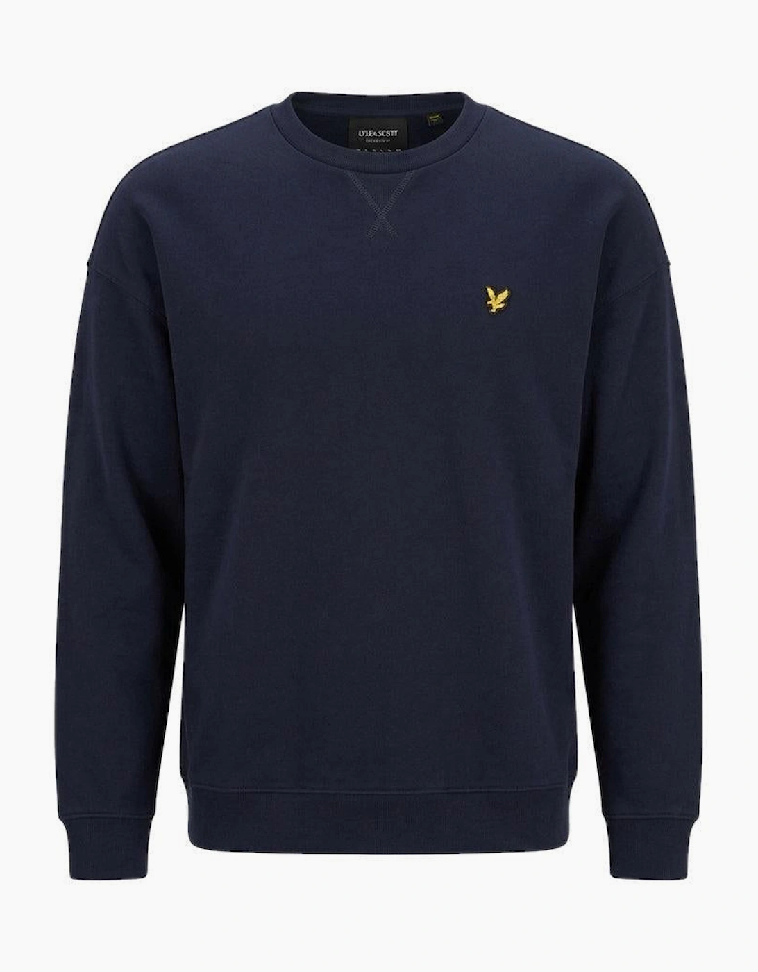 Lyle & Scott Heavyweight Crew Neck Sweatshirt Dark Navy