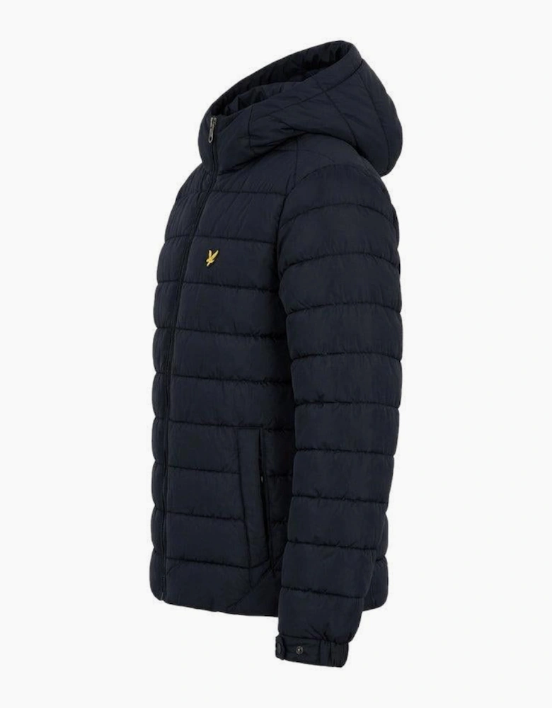 Lyle & Scott Hooded Quilted Jacket Dark Navy
