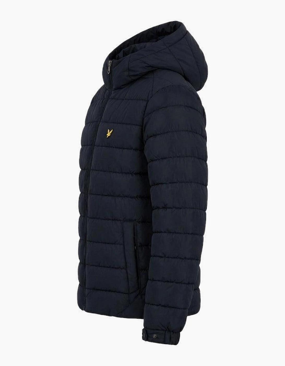 Lyle & Scott Hooded Quilted Jacket Dark Navy