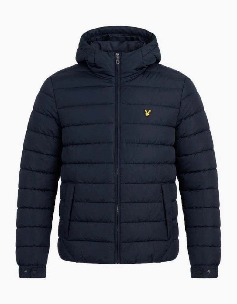 Lyle & Scott Hooded Quilted Jacket Dark Navy