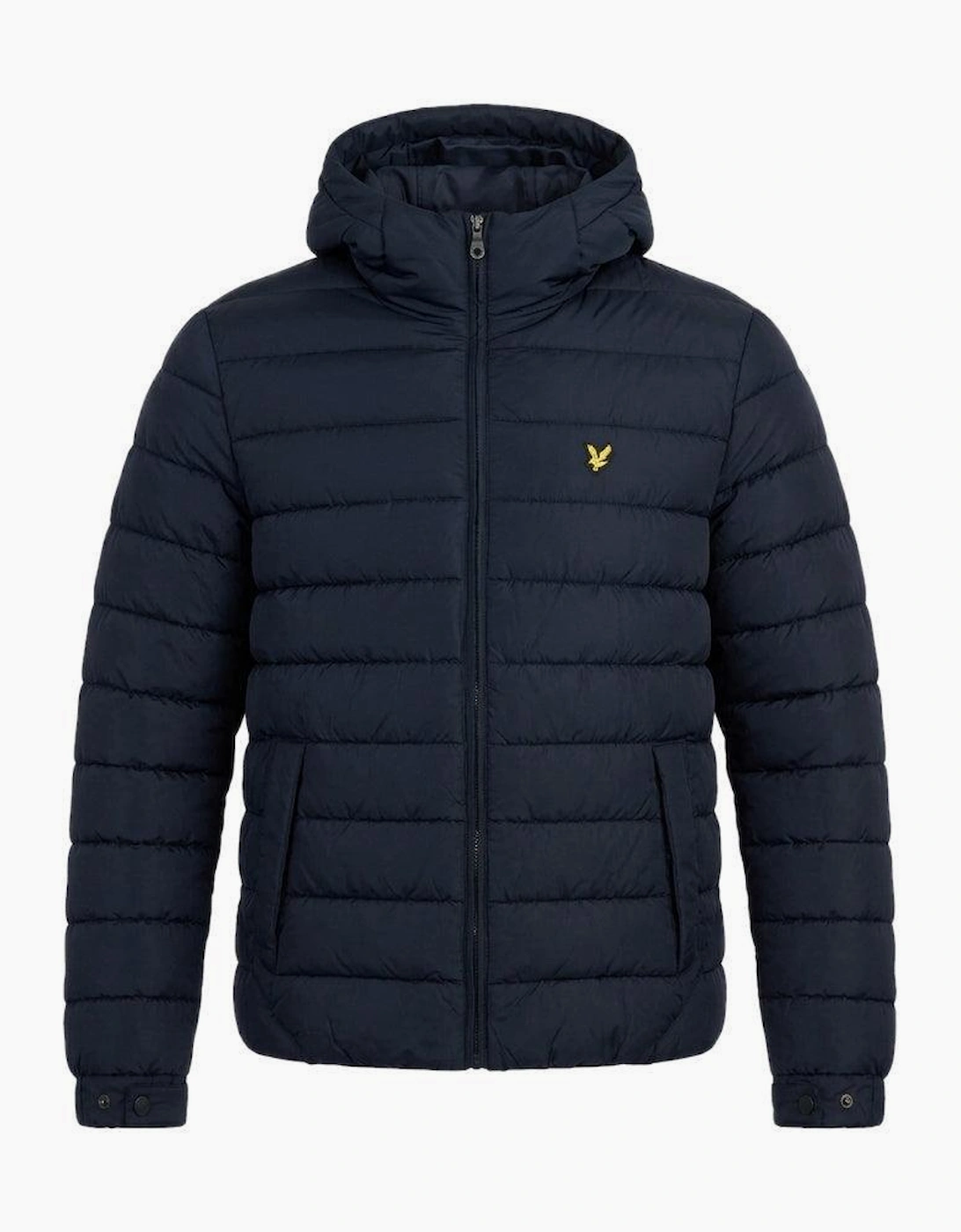 Lyle & Scott Hooded Quilted Jacket Dark Navy