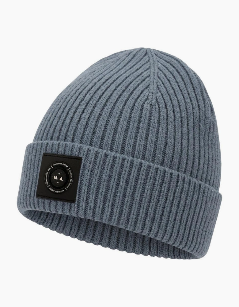 Marshall Artist Siren Cable Knit Beanie Hat Storm Grey