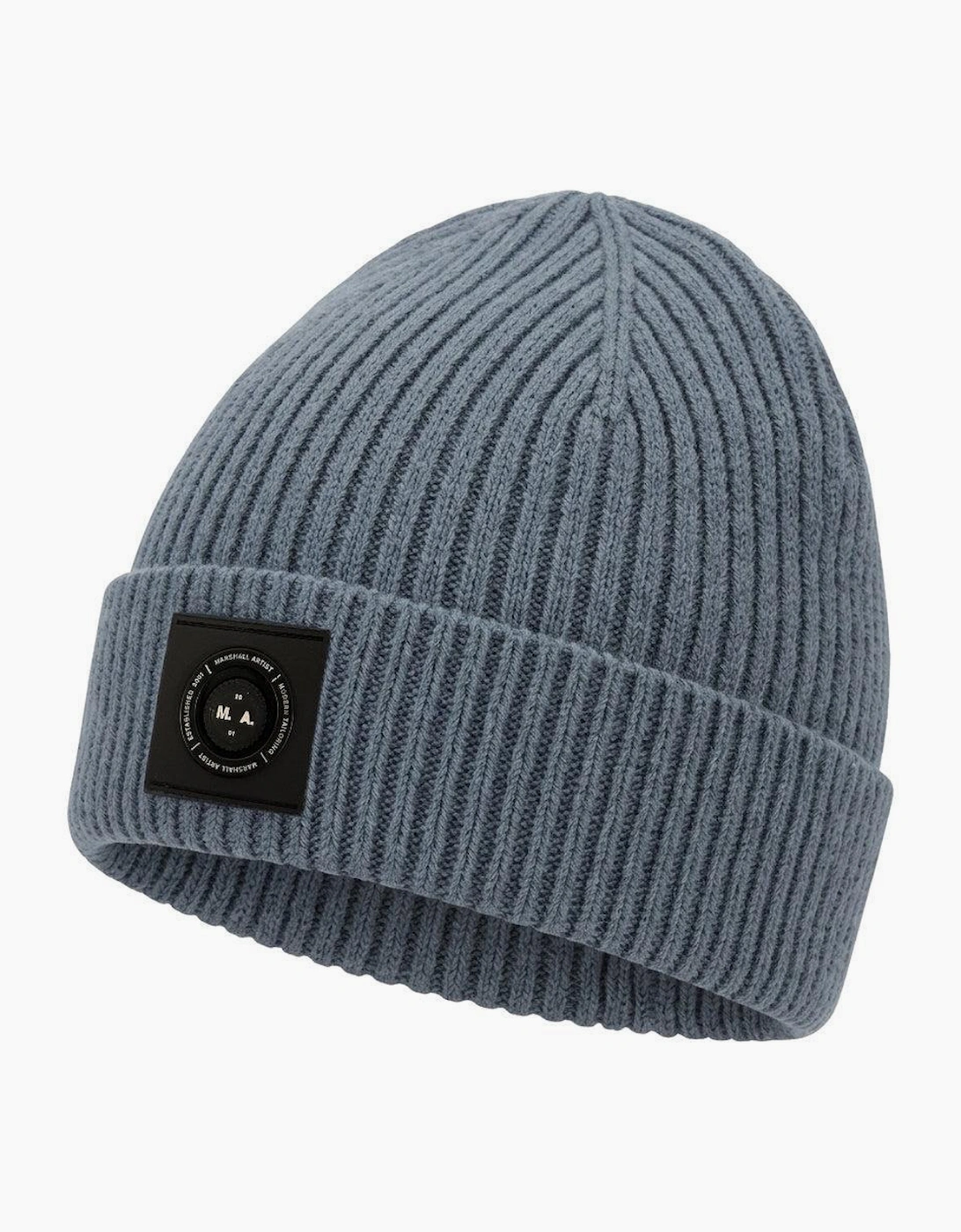 Marshall Artist Siren Cable Knit Beanie Hat Storm Grey