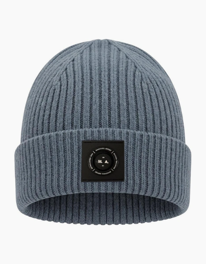 Marshall Artist Siren Cable Knit Beanie Hat Storm Grey