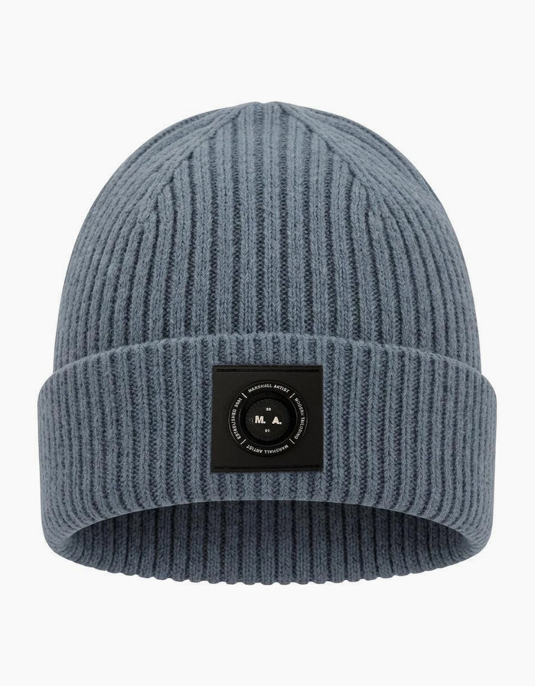 Marshall Artist Siren Cable Knit Beanie Hat Storm Grey