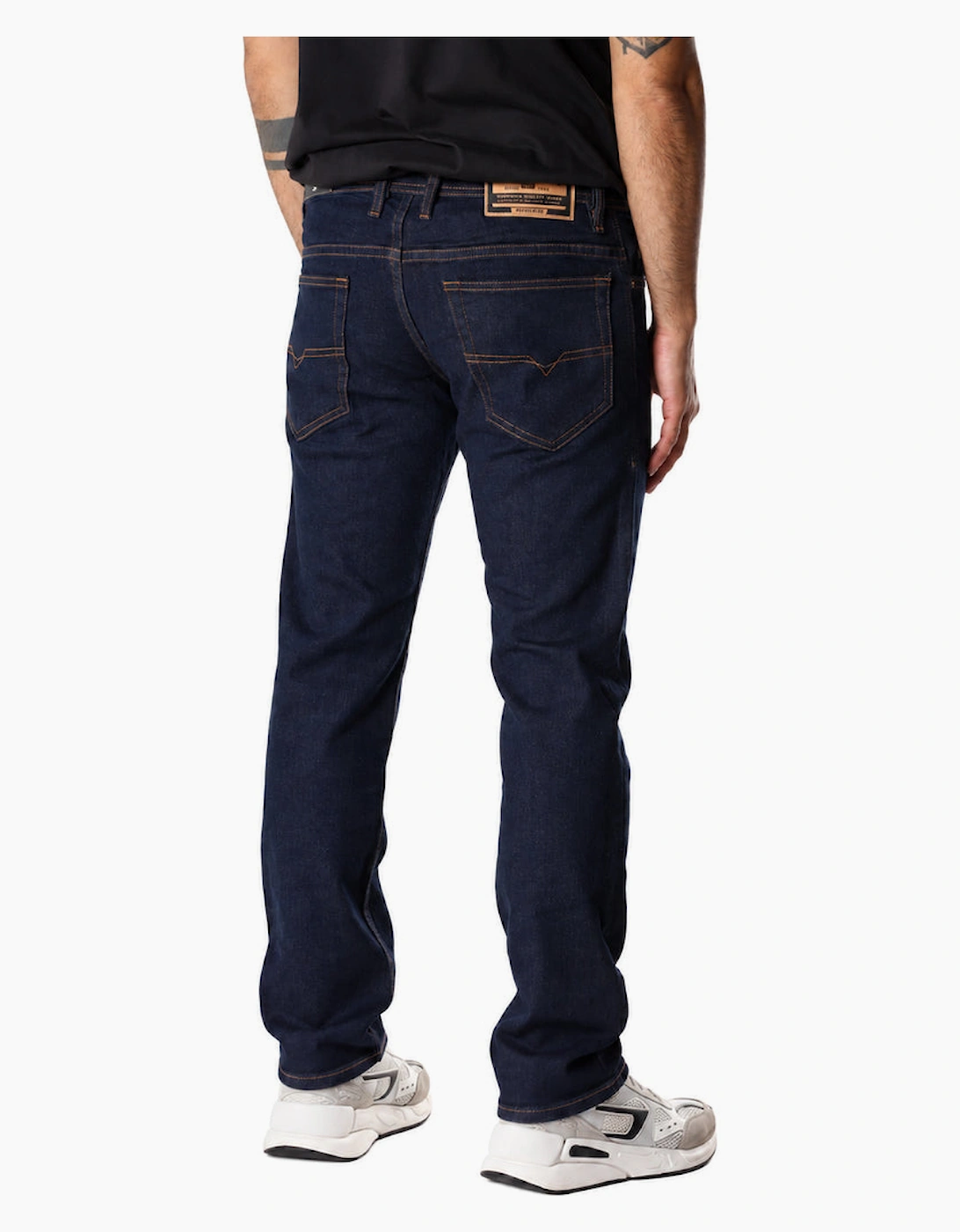 Diesel Thommer-R Faded Dark Blue Denim Men's Jeans