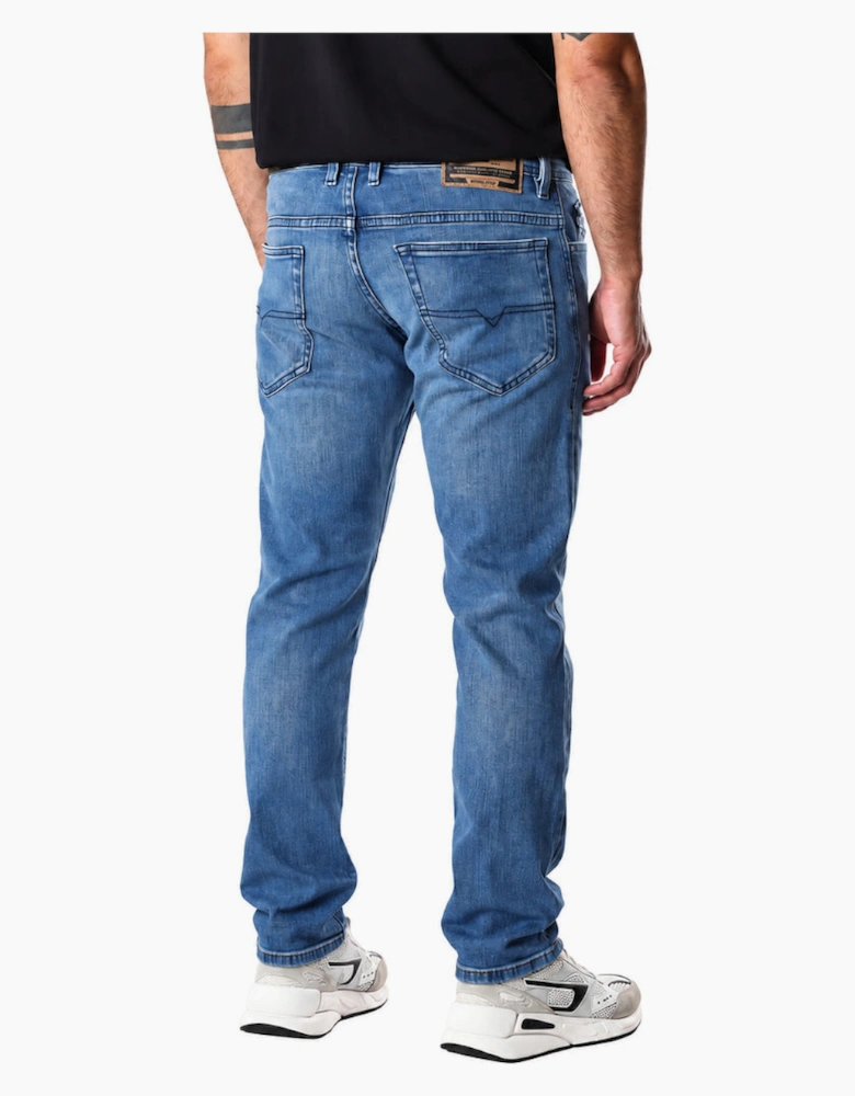 Diesel Thommer-R Men's Faded Blue Jeans