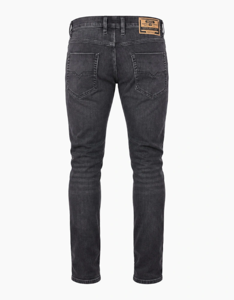Diesel Buster-X Men's Dark Grey Faded Denim Jeans