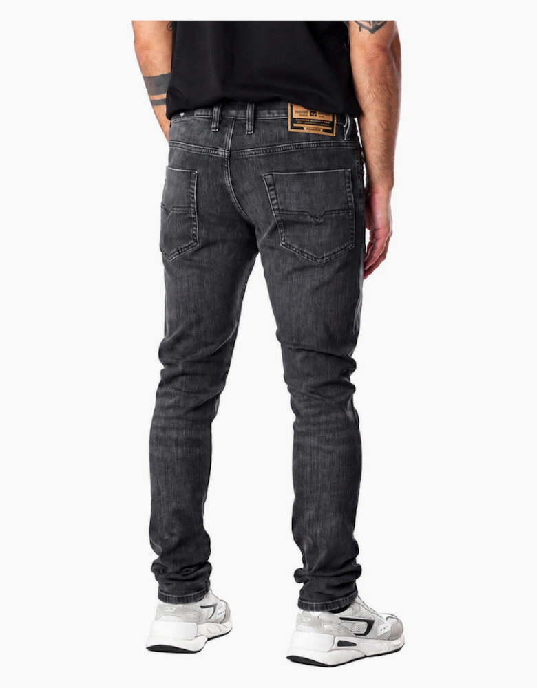Diesel Buster-X Men's Dark Grey Faded Denim Jeans