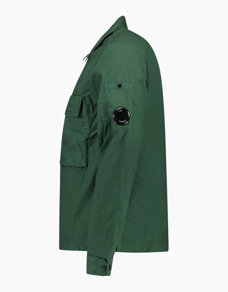 CP Company Overshirt Jacket in Green