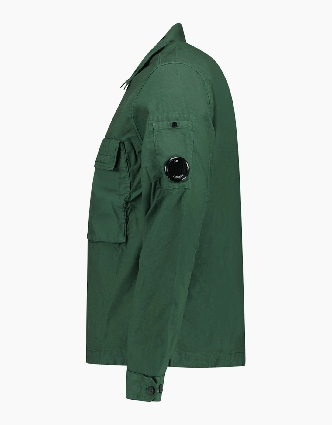 CP Company Overshirt Jacket in Green