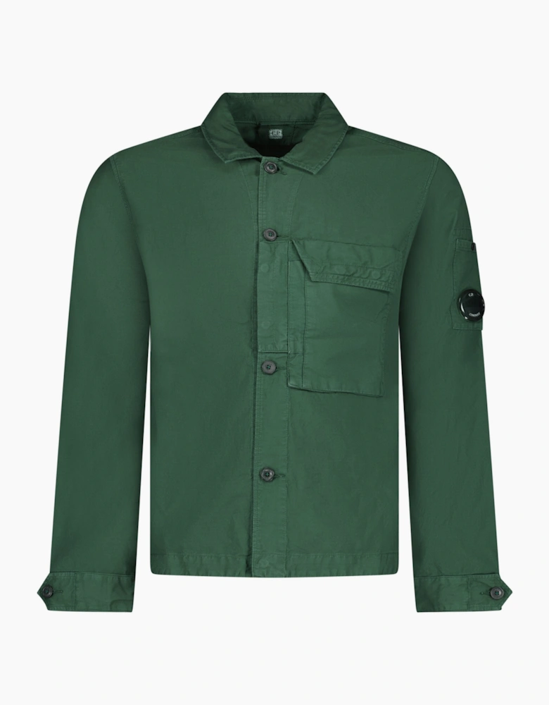 CP Company Overshirt Jacket in Green