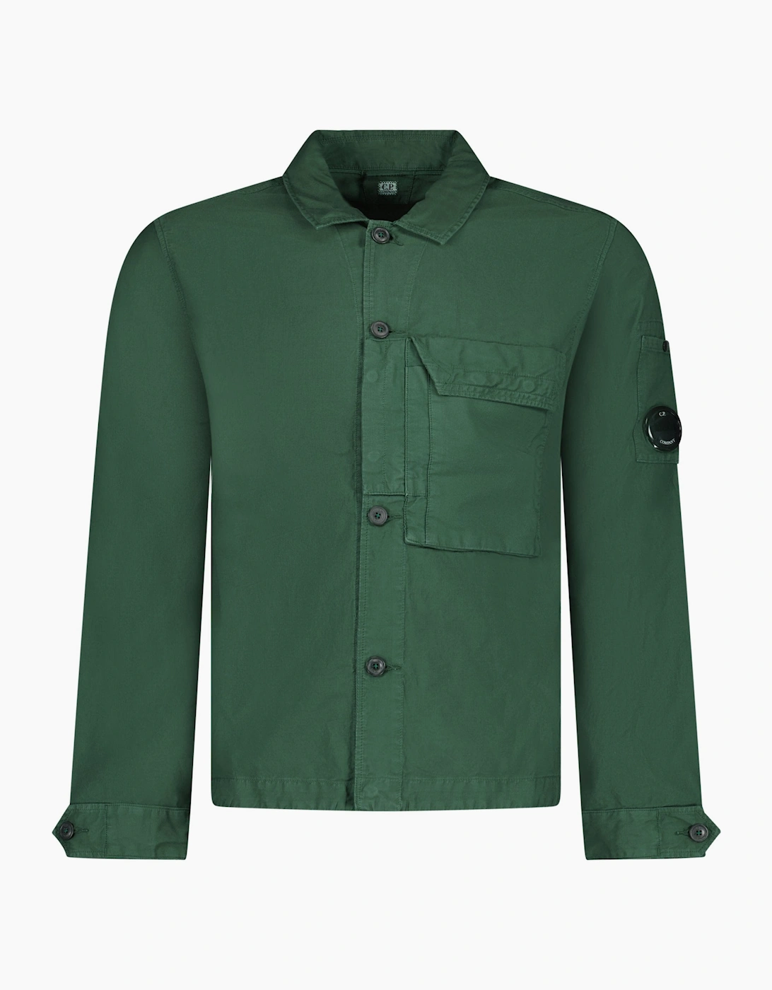 CP Company Overshirt Jacket in Green