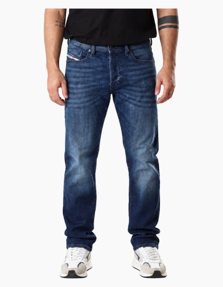 Diesel Buster-X Dark Blue Faded Denim Jeans