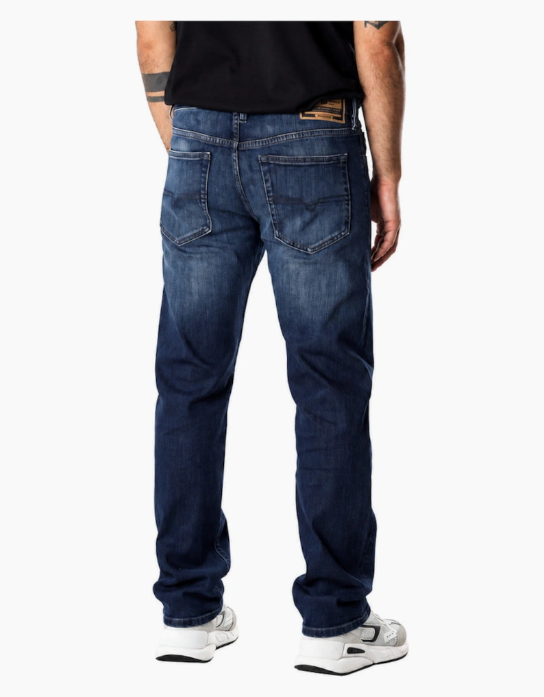 Diesel Buster-X Dark Blue Faded Denim Jeans