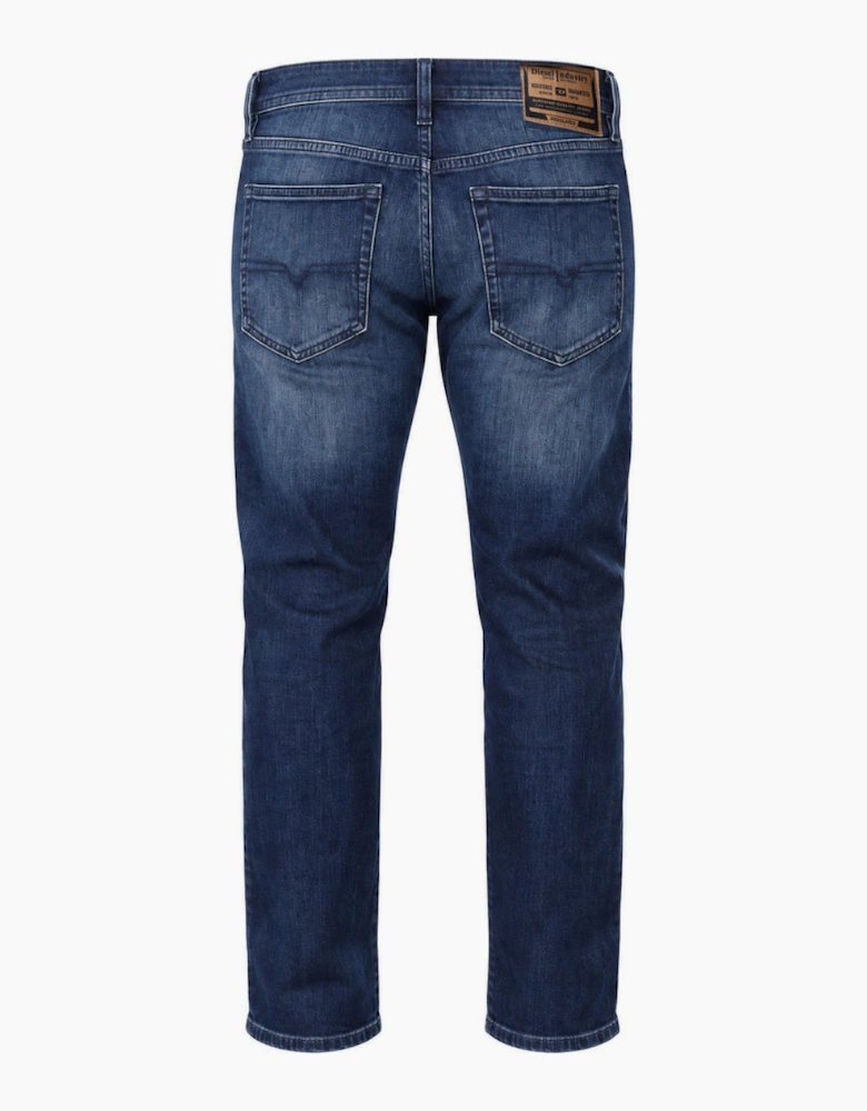 Diesel Buster-X Dark Blue Faded Denim Jeans