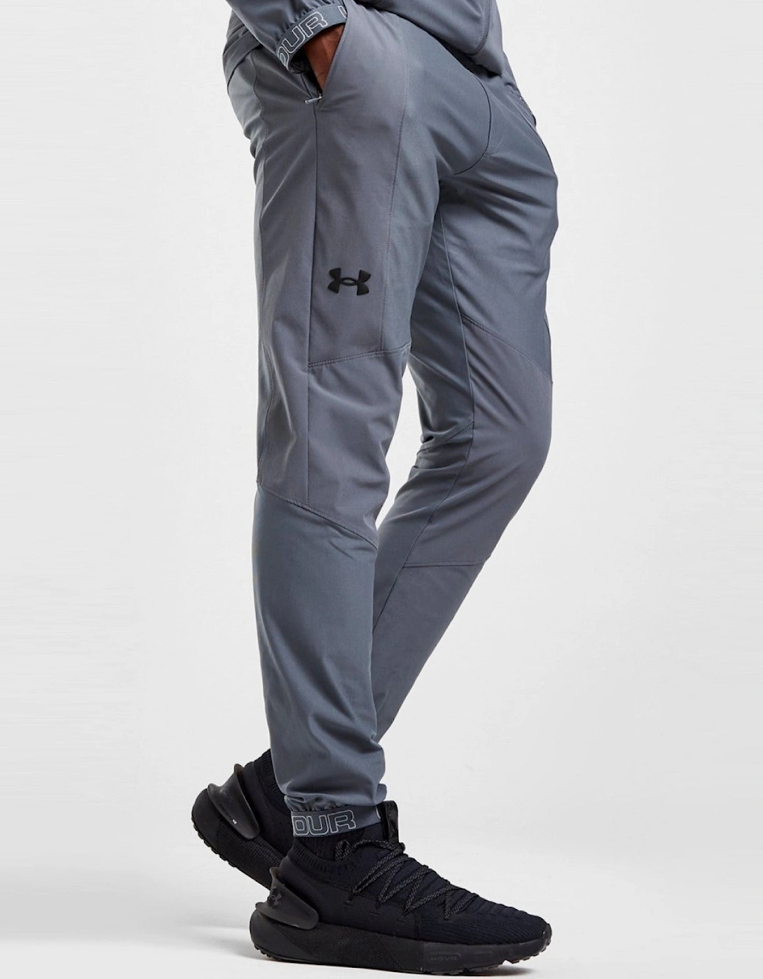 Under Armour Mens Strom Vanish Track Pants in Grey