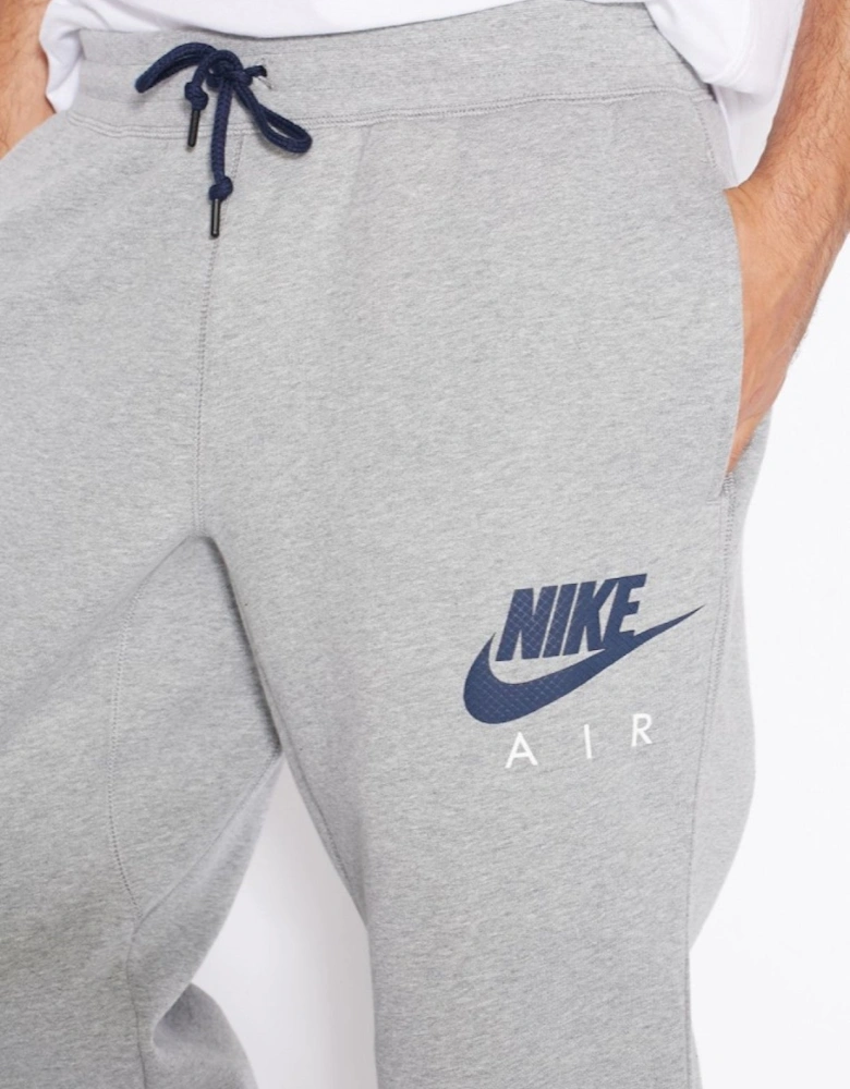 Nike Air Mens Fleece Joggers in Grey
