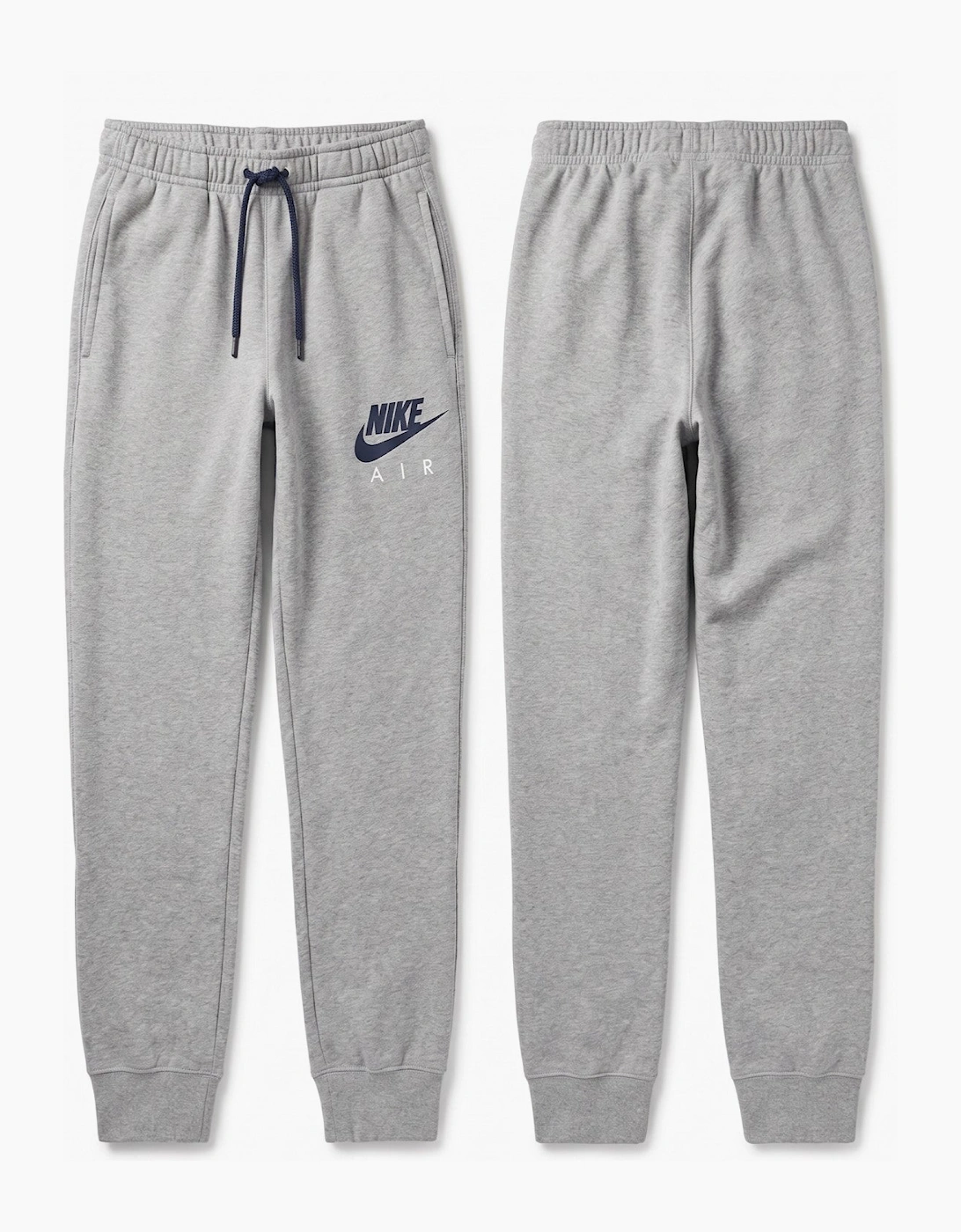 Nike Air Mens Fleece Joggers in Grey