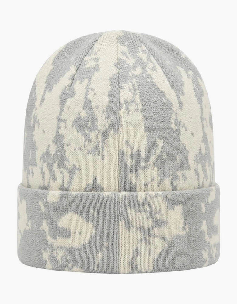 Marshall Artist Jacquard Beanie Hat White/Grey Camo