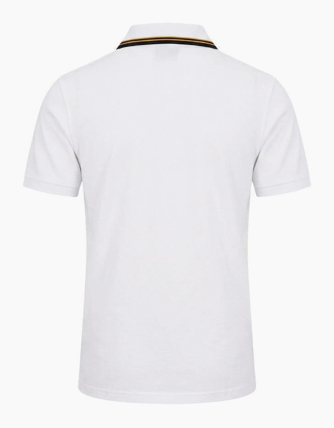 Lyle & Scott Tipped Track Polo Shirt White