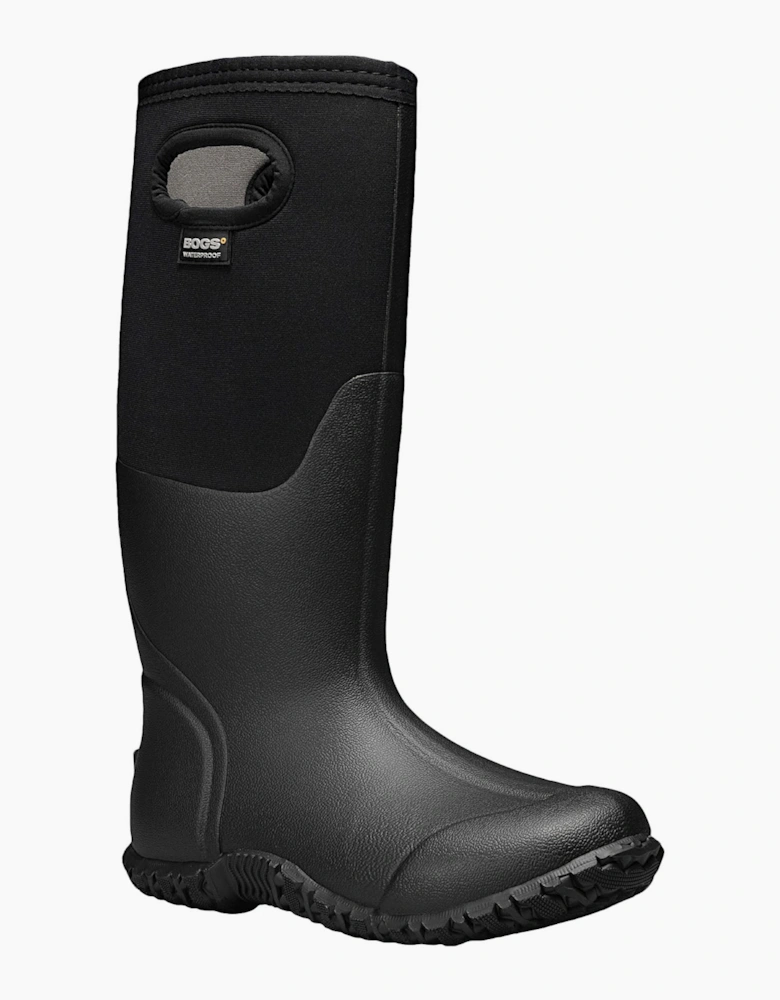 BOGS Womens Mesa Solid Waterproof Wellington Boots - Black
