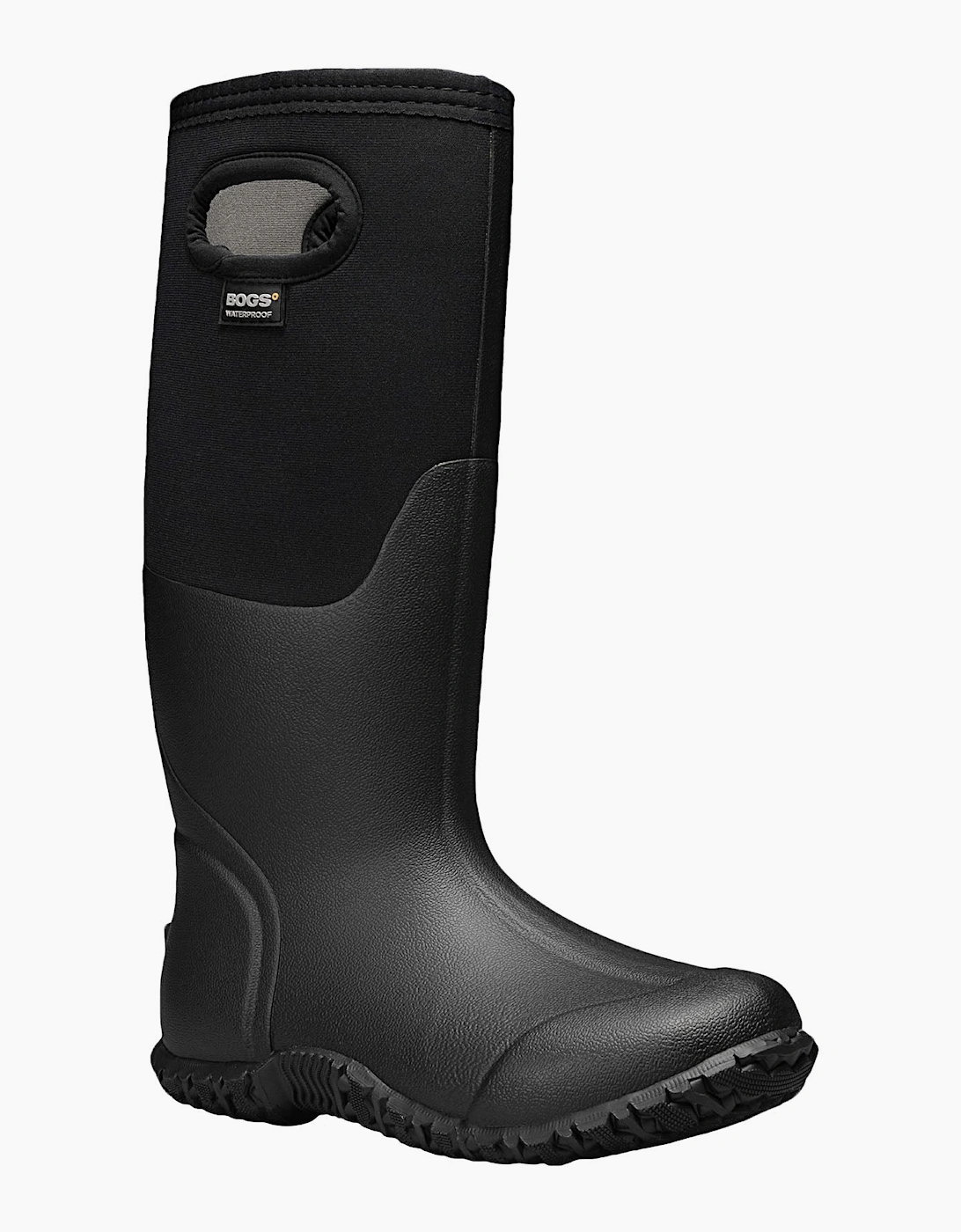 BOGS Womens Mesa Solid Waterproof Wellington Boots - Black