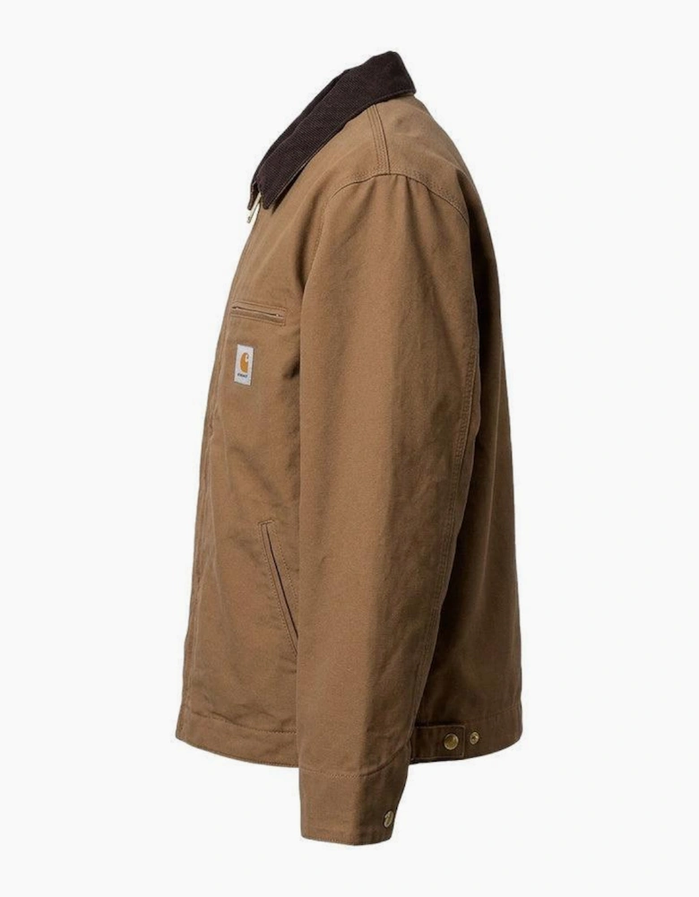Carhartt WIP Summer Detroit Jacket Hamilton Brown/Tobacco Rinsed
