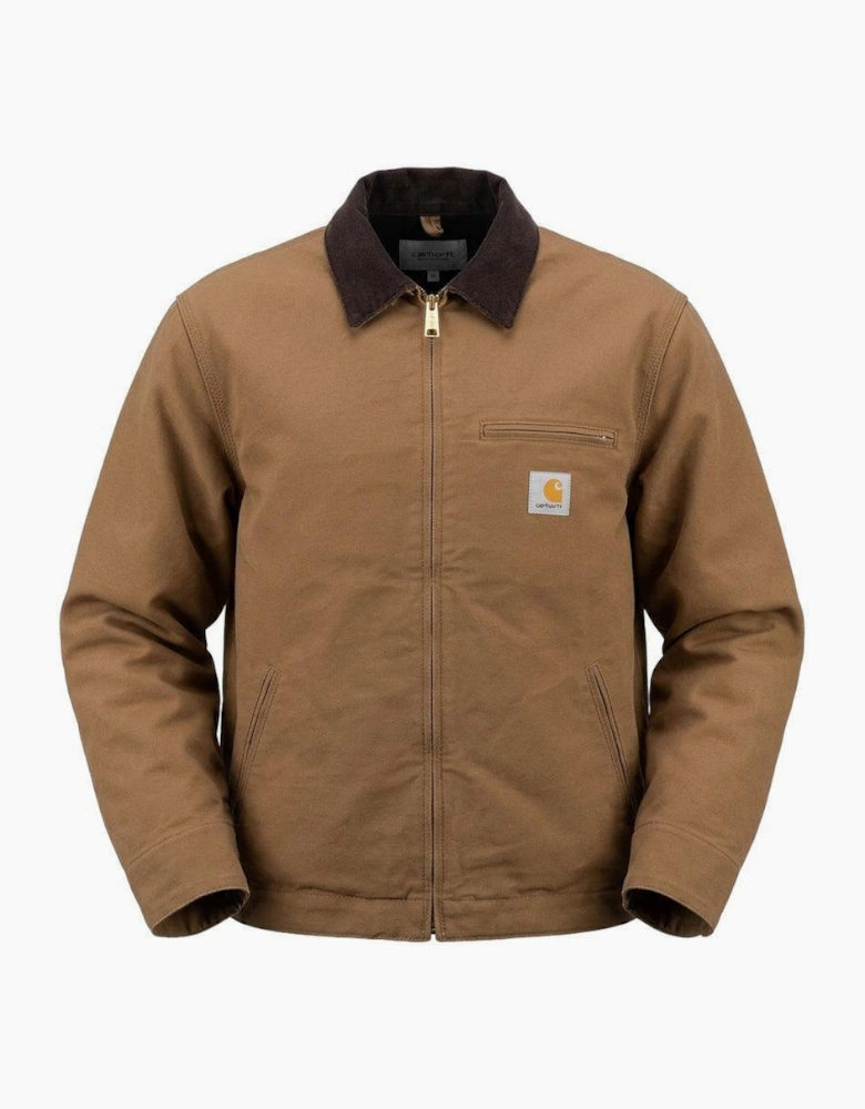 Carhartt WIP Summer Detroit Jacket Hamilton Brown/Tobacco Rinsed