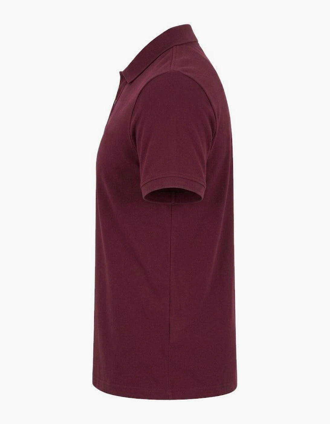 Lyle & Scott Plain Polo Shirt Burgundy