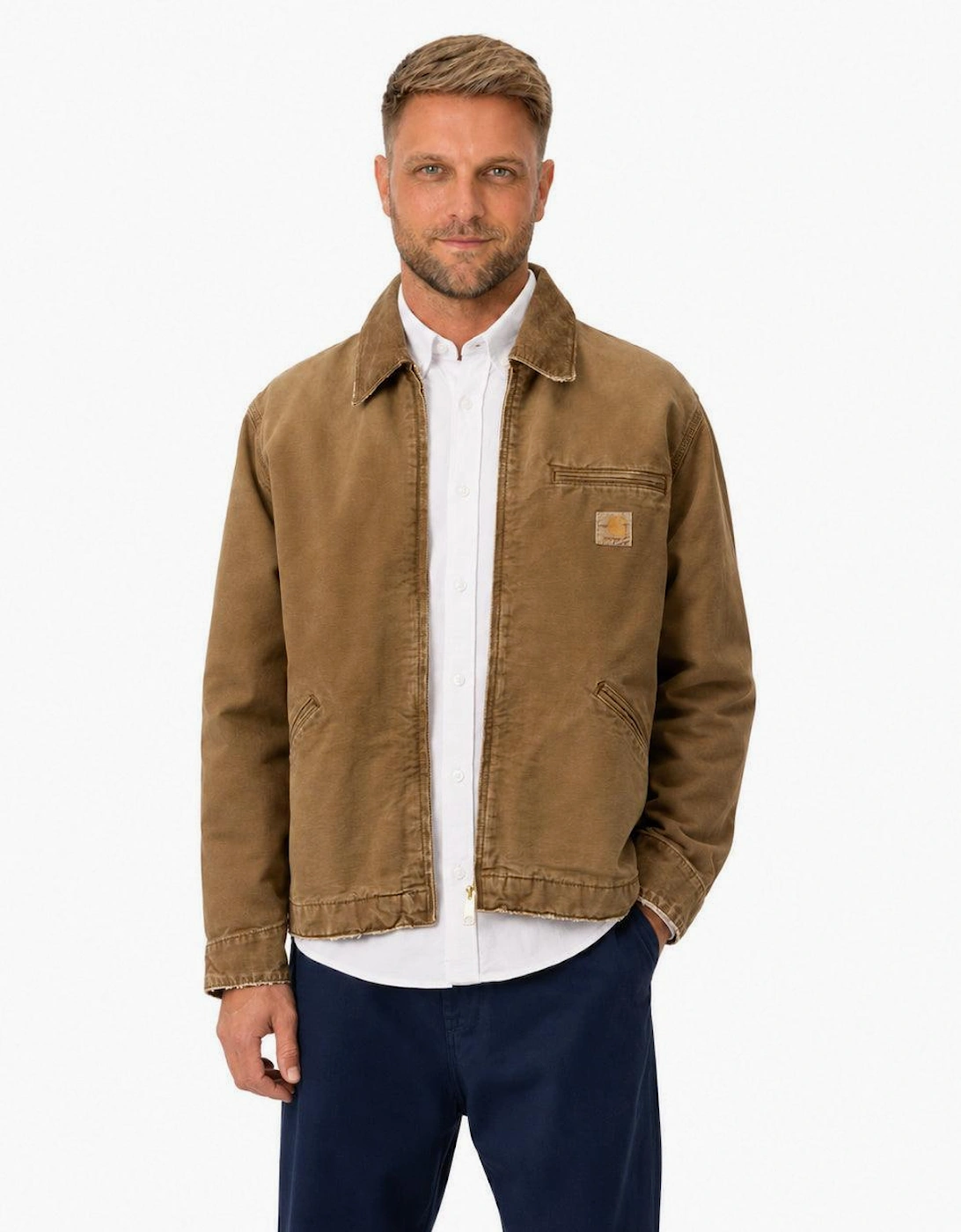 Carhartt WIP OG Detroit Jacket Hamilton Brown/Hamilton Brown/Destroy Wash