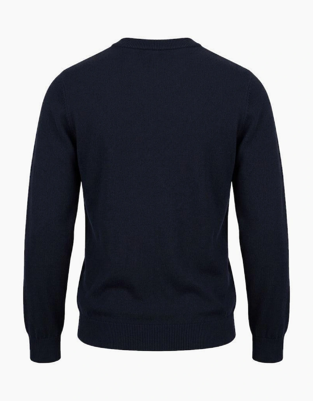 Lyle & Scott Archive Revisited Argyle Knitted Jumper Dark Navy