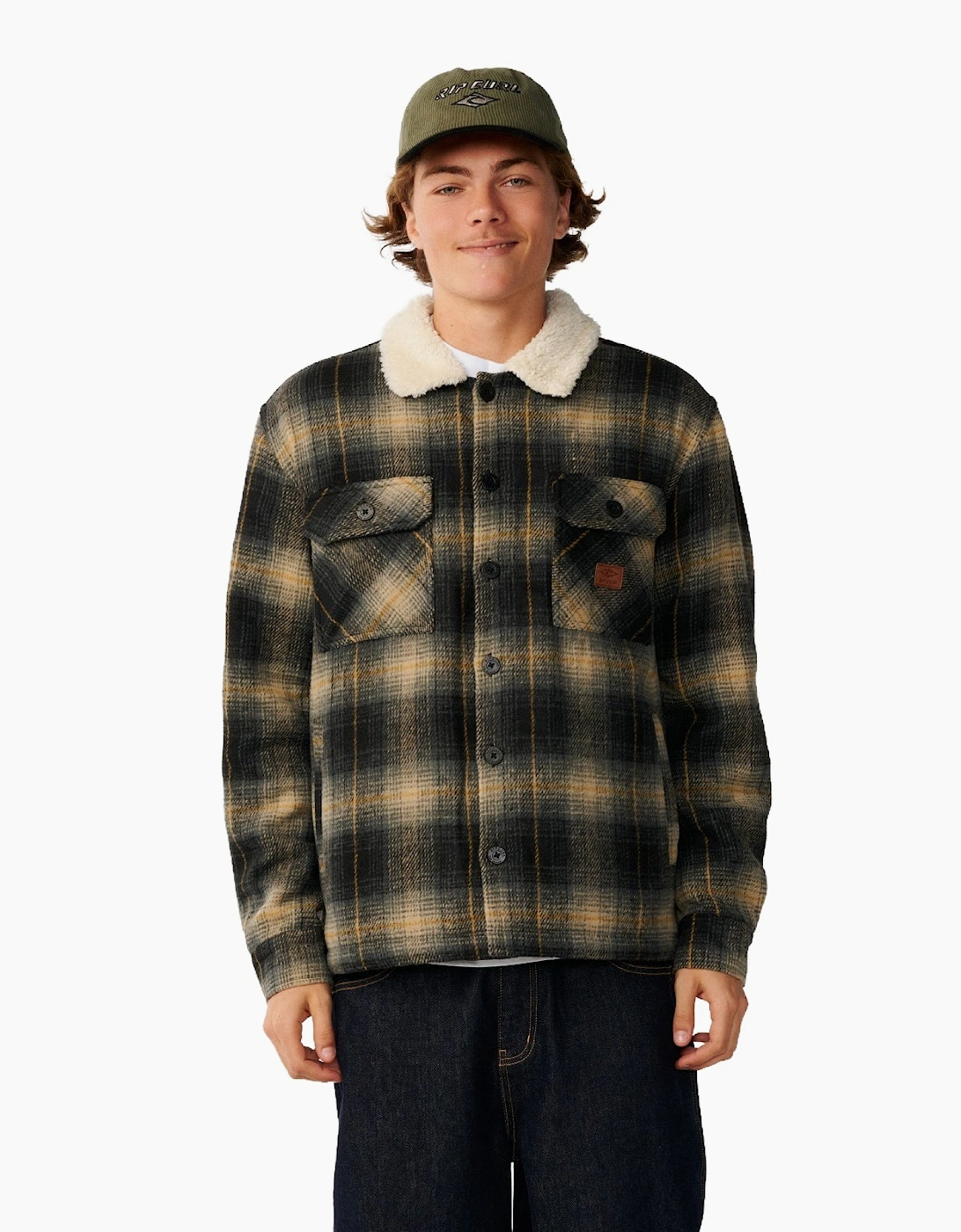 Rip Curl Mens Classic Surf Bells Sherpa Jacket