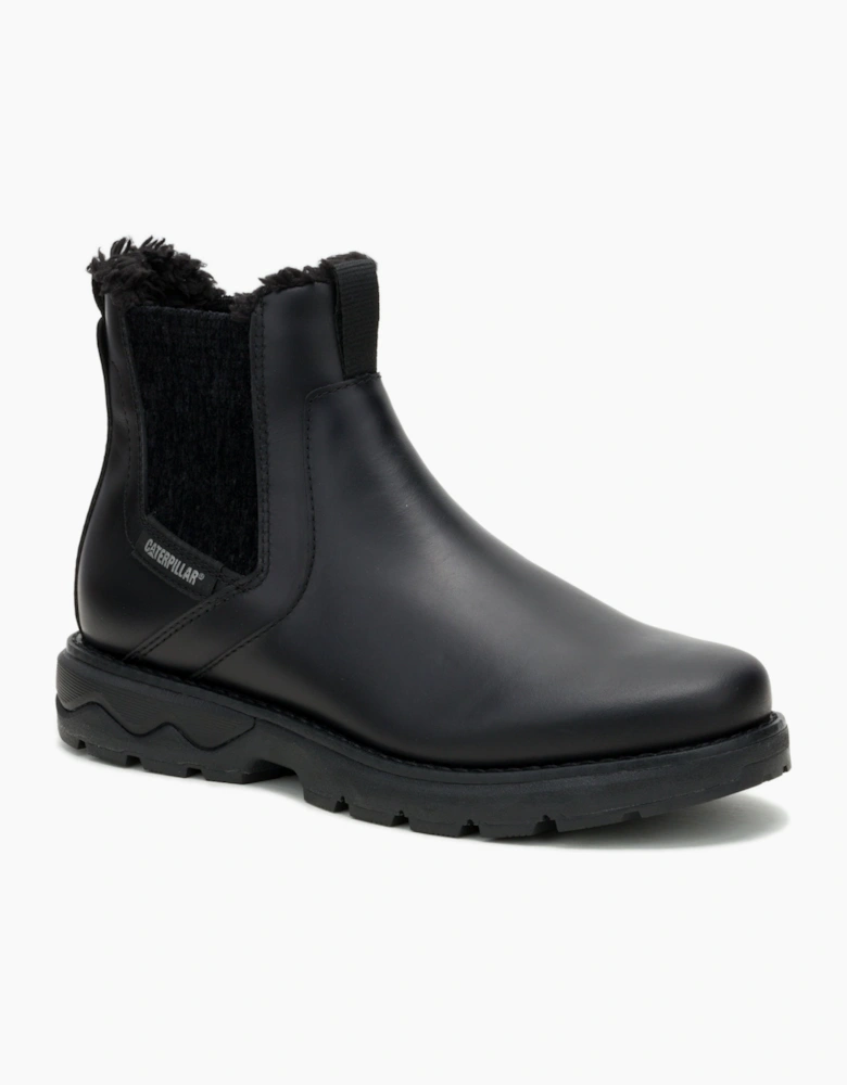 CAT Womens Fandom Chelsea Fur-Lined Boots