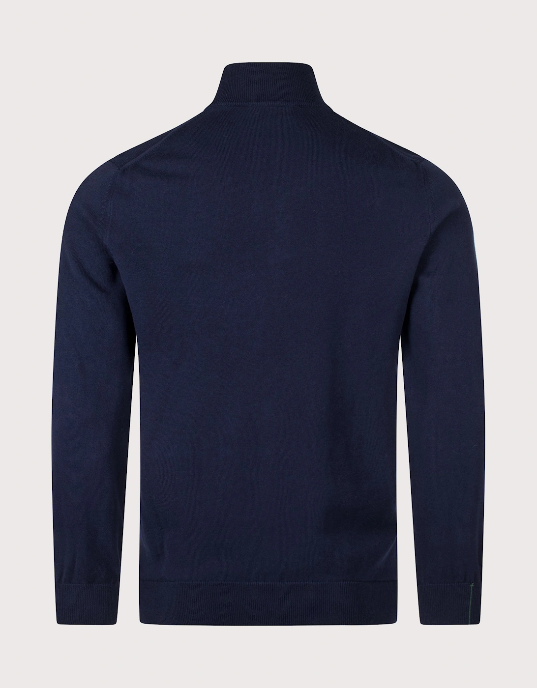 Regular Fit Quarter Zip Knit Jumper