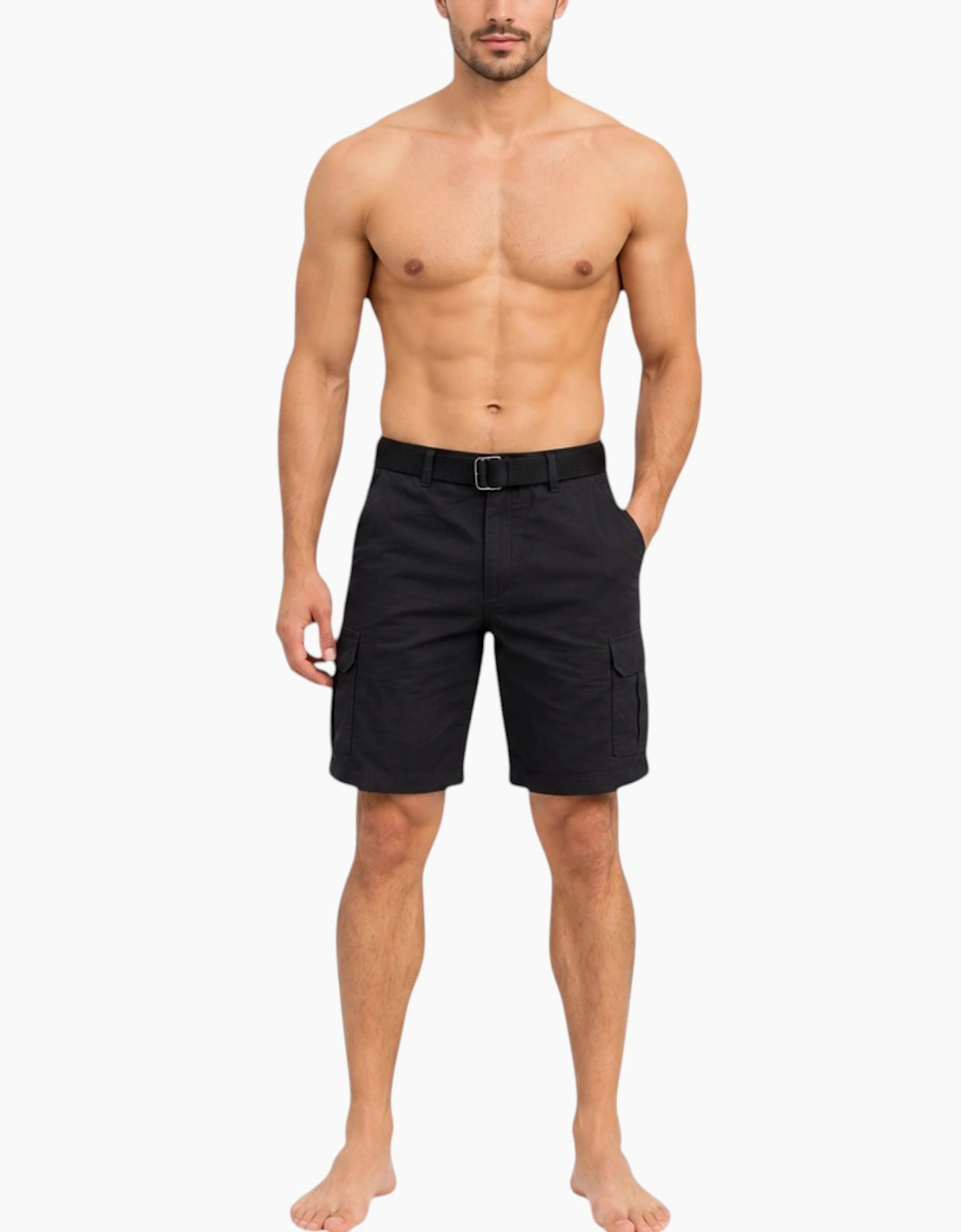 Mens Cargo Shorts Relax Fit Bermuda Pant