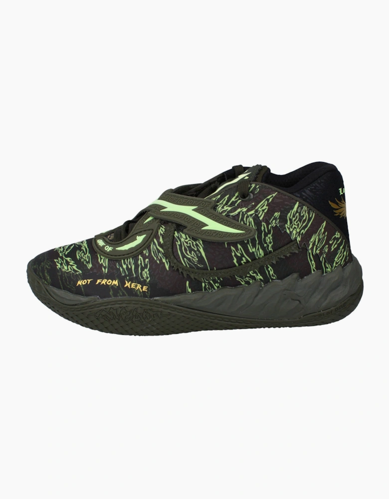 Puma Mb.05 Camo La Melo Ball Mens Basketball Trainers 312795  01