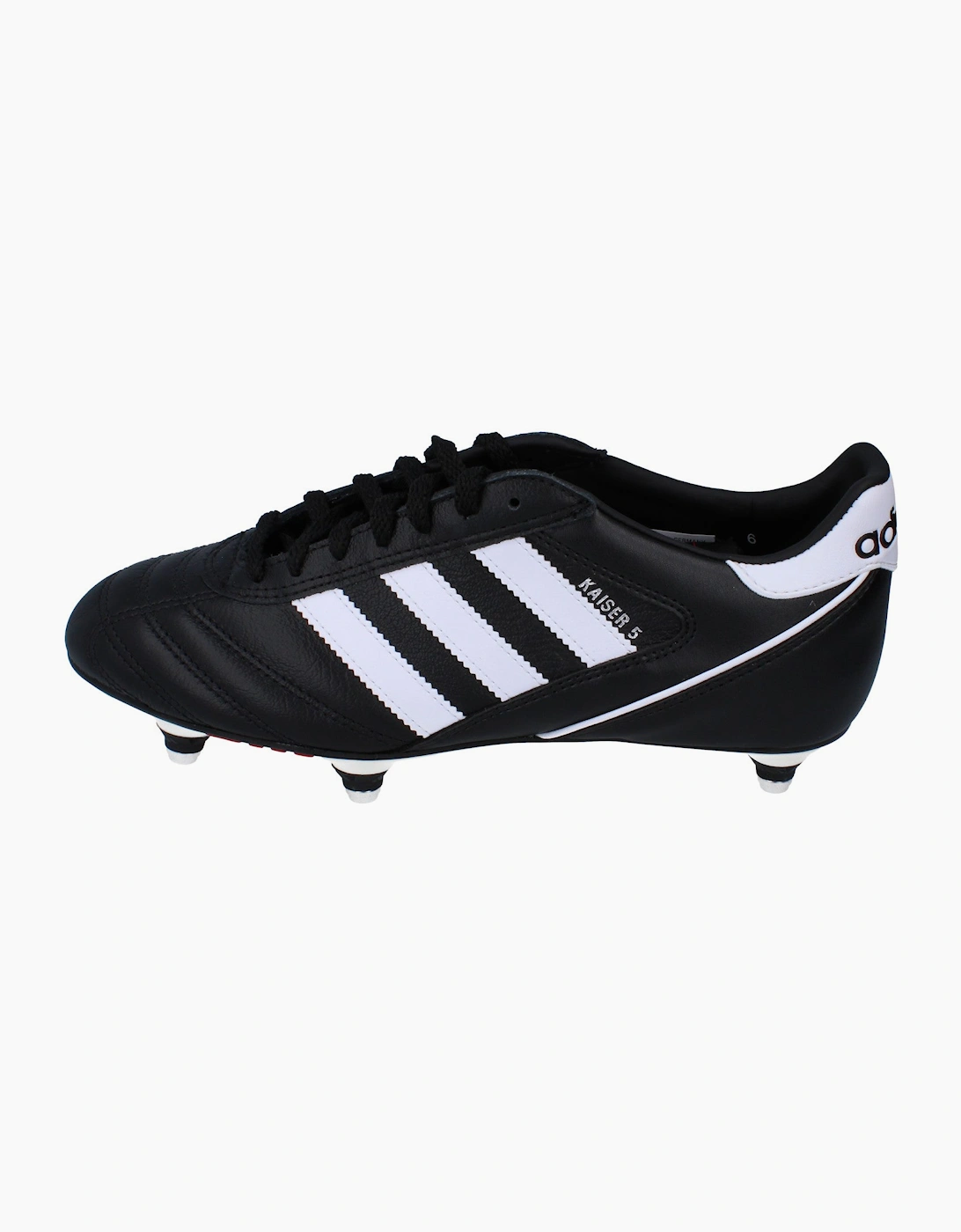 Adidas Men's Kaiser 5 Cup Football Boots Soft Ground Black Size 13 (48.7) - Image 5