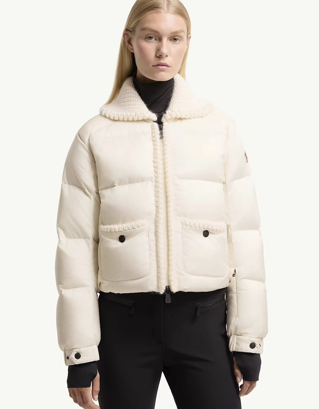 Womens Jolie Bomber Jacket White