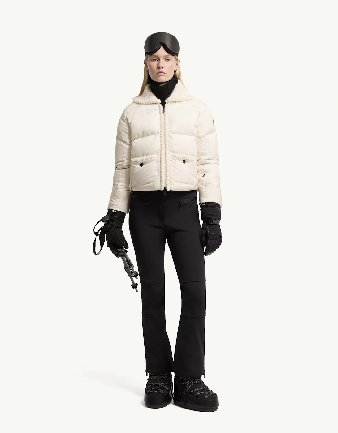 Womens Jolie Bomber Jacket White