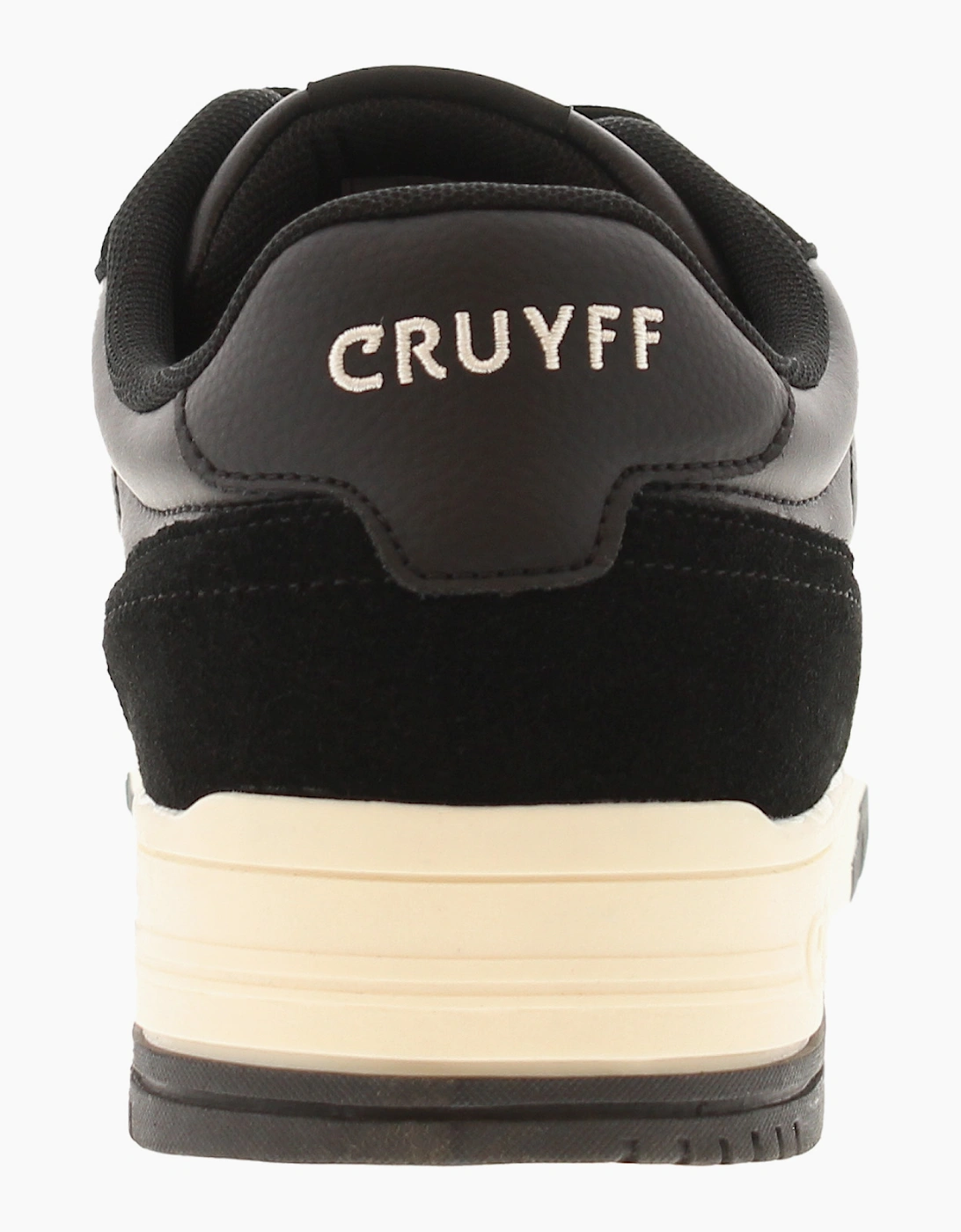 CRUYFF Mens Trainers Endorsed Sport Leather Lace Up black UK Size