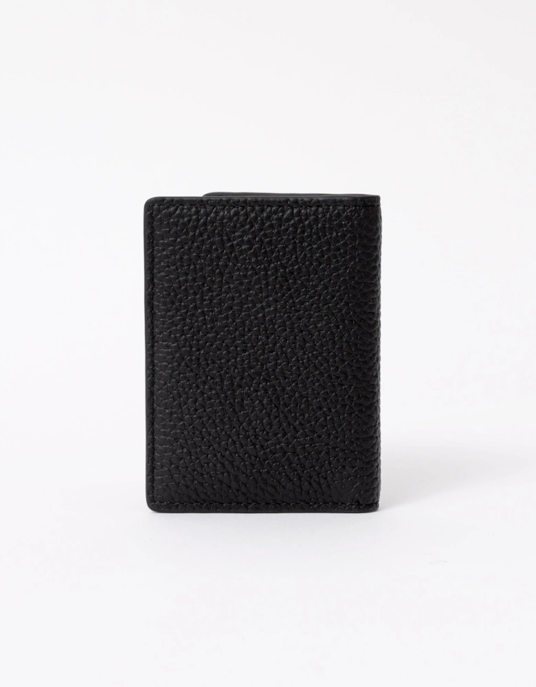 GANT Mens Leather Bifold Card Holder - 5 Black