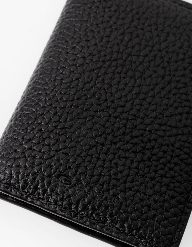 GANT Mens Leather Bifold Card Holder - 5 Black