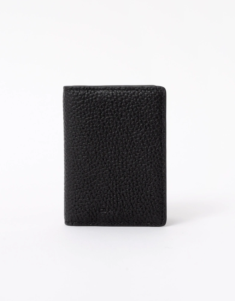 GANT Mens Leather Bifold Card Holder - 5 Black