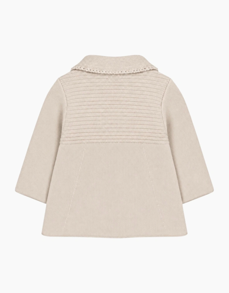 Sand Knit Long Cardigan Coat