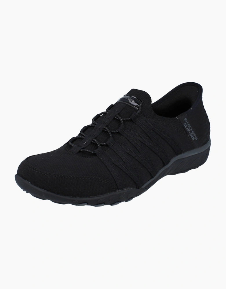 Skechers Slip Ins Breathe Easy - Roll With Me Womens Trainers 100593 Shoes  BBK