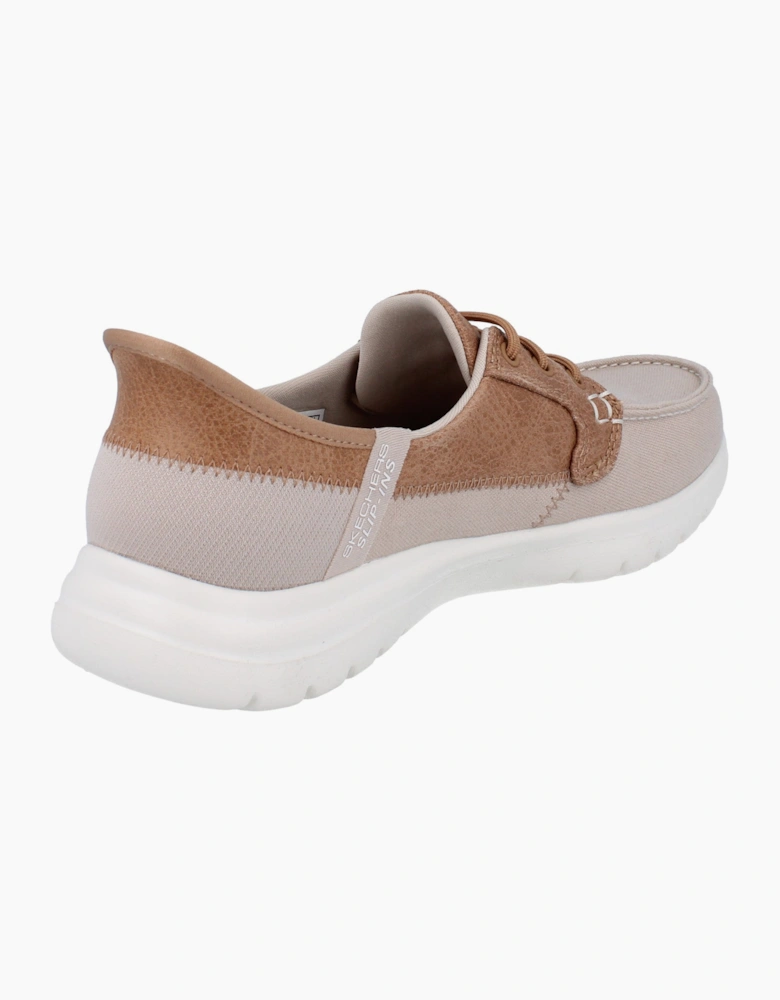 Skechers Slip Ins On The Go Flex - Palmilla Womens Trainers 136536 Shoes  TPE