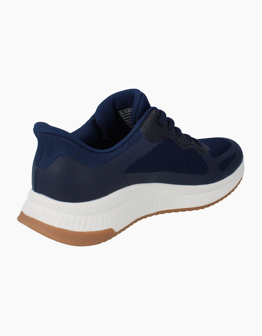 Skechers Hands Free Slip-Ins Bobs Squad 4 - Staple Look Womens Trainers 117624 Shoes  NVY